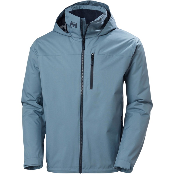2026 Helly Hansen Hombres Crew Chaqueta Intermedia Con Capucha 2.0 34442 - Washed Navy